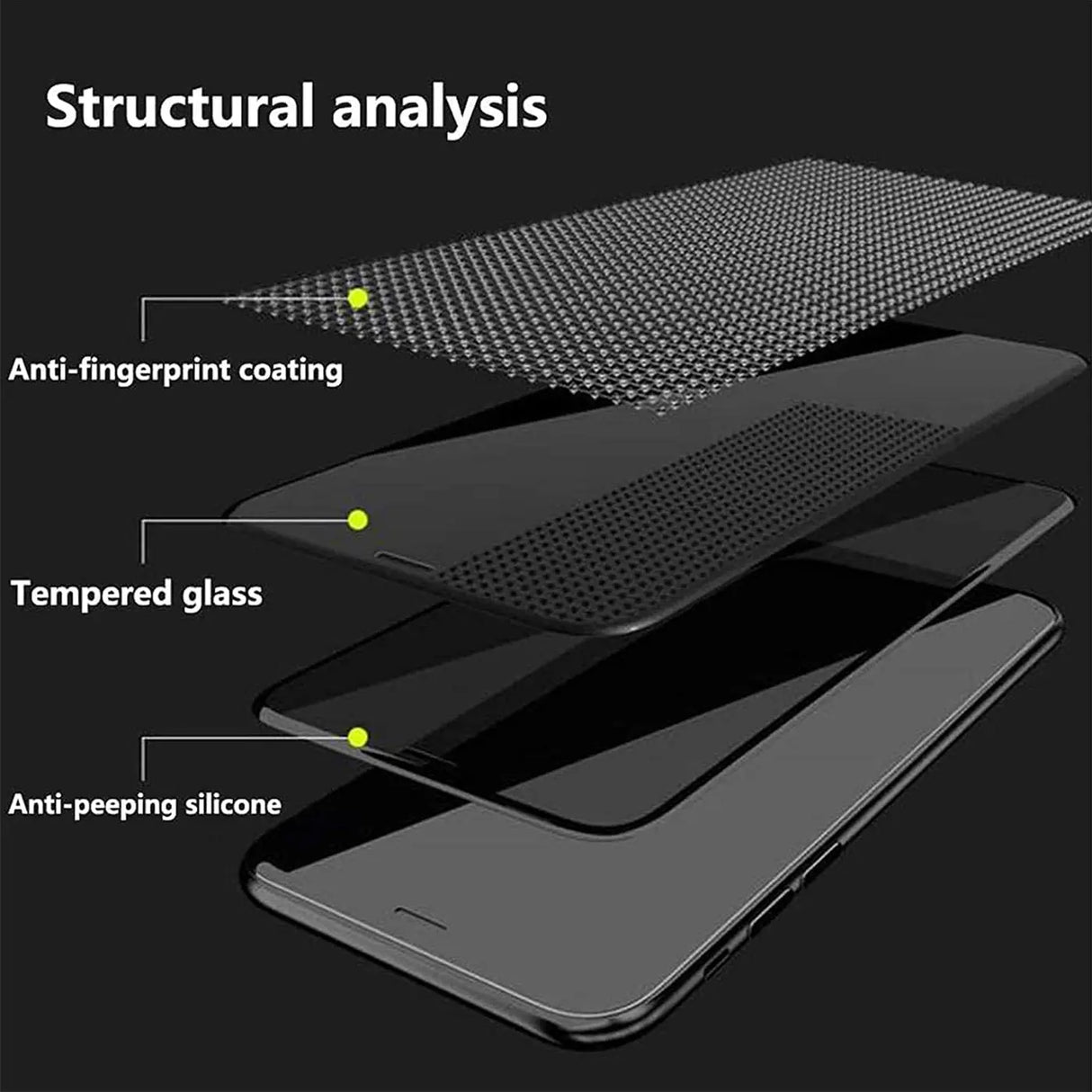 Kratzfestes Panzerglas für Samsung Galaxy A14 4G / 5G mit Blickschutz