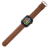 Edles Lederarmband für Apple Watch Smartwatch, aus hochwertigem Echtleder gefertigt, hautfreundlich und langlebig – stilvoll für Alltag & besondere Anlässe.
