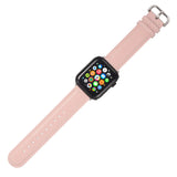 Edles Lederarmband für Apple Watch Smartwatch, aus hochwertigem Echtleder gefertigt, hautfreundlich und langlebig – stilvoll für Alltag & besondere Anlässe.