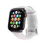 Edles Lederarmband für Apple Watch Smartwatch, aus hochwertigem Echtleder gefertigt, hautfreundlich und langlebig – stilvoll für Alltag & besondere Anlässe.