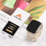 Elegante Charms & Deko-Ringe für Smartwatch Smartwatch – Armbandschmuck-Set für 20–22 mm Silikon- und Sportarmbänder, stilvoll & funkelnd