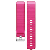 Flexibles Silikonarmband für Fitbit Charge 2 Smartwatch, strapazierfähig, pflegeleicht und in vielen Farben erhältlich – ideal für Alltag & Sport.