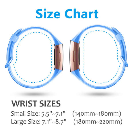 Flexibles Silikonarmband für Fitbit Charge 3 / 4 Smartwatch, strapazierfähig, pflegeleicht und in vielen Farben erhältlich – ideal für Alltag & Sport.