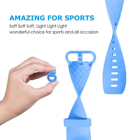 Flexibles Silikonarmband für Fitbit Charge 3 / 4 Smartwatch, strapazierfähig, pflegeleicht und in vielen Farben erhältlich – ideal für Alltag & Sport.