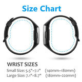 Flexibles Silikonarmband für Fitbit Charge 3 / 4 Smartwatch, strapazierfähig, pflegeleicht und in vielen Farben erhältlich – ideal für Alltag & Sport.