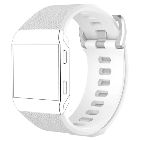 Flexibles Silikonarmband für Fitbit Ionic Smartwatch, strapazierfähig, pflegeleicht und in vielen Farben erhältlich – ideal für Alltag & Sport.