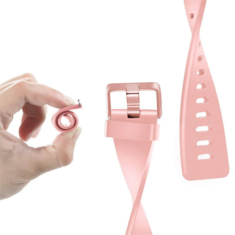 Flexibles Silikonarmband für Fitbit Versa / Lite Smartwatch, strapazierfähig, pflegeleicht und in vielen Farben erhältlich – ideal für Alltag & Sport.