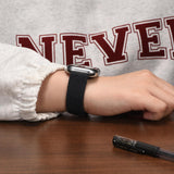 Nylon Loop Armband Apple Watch - Anthrazitgrau