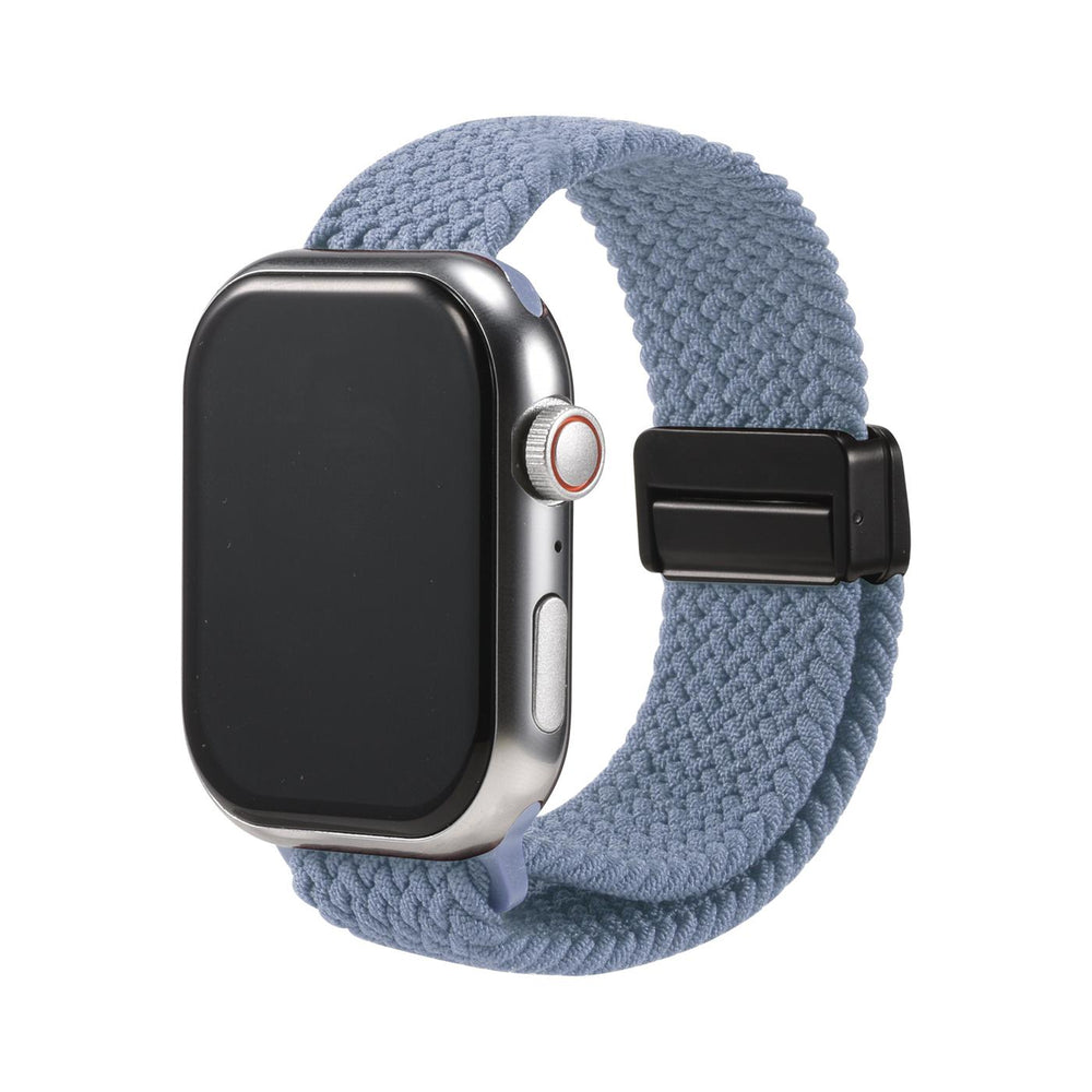 Nylon Loop Armband Apple Watch - Babyblau