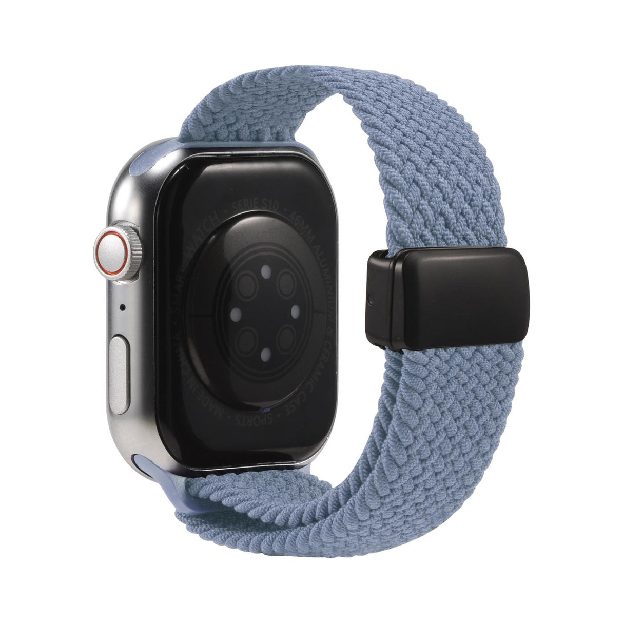 Nylon Loop Armband Apple Watch - Babyblau
