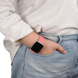 Nylon Loop Armband Apple Watch - Korallenrosa