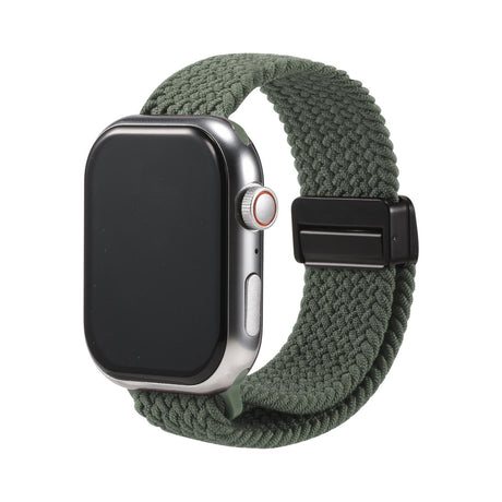 Nylon Loop Armband Apple Watch - Olivgrün