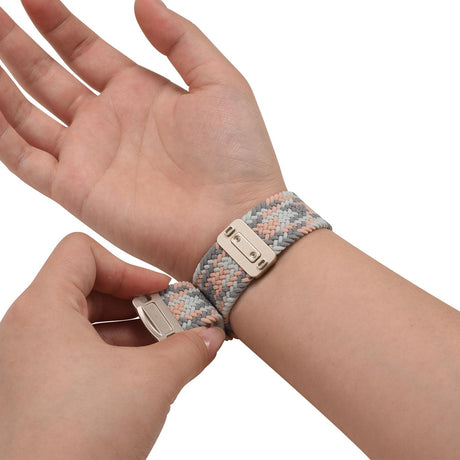 Nylon Loop Armband Apple Watch - Pastellmix