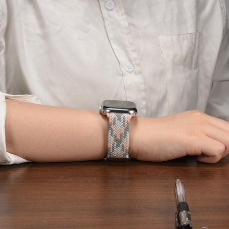 Nylon Loop Armband Apple Watch - Pastellmix