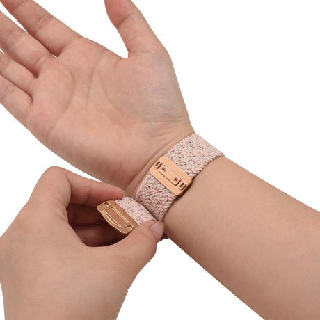 Nylon Loop Armband Apple Watch - Rosé