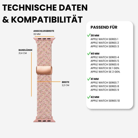 Kompatibilität 38/40/41mm - Rosé