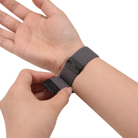 Nylon Loop Armband Apple Watch - Spacegrau