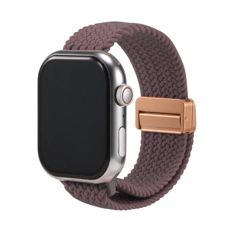 Nylon Loop Armband Apple Watch - Staubviolett