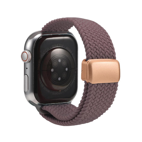 Nylon Loop Armband Apple Watch - Staubviolett