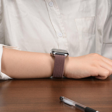 Nylon Loop Armband Apple Watch - Staubviolett