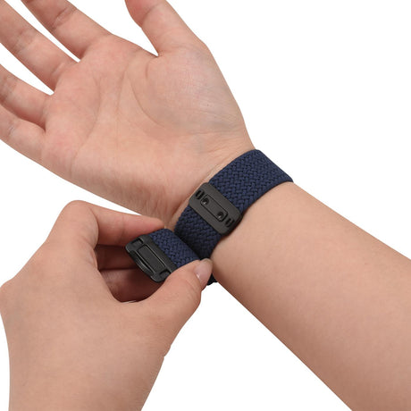 Nylon Loop Armband Apple Watch - Sturmblau