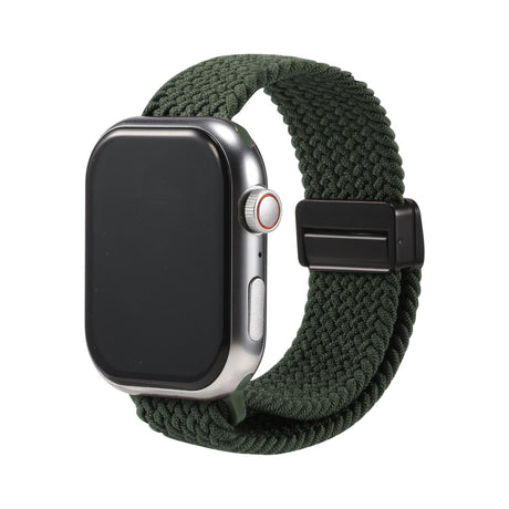 Nylon Loop Armband Apple Watch - Waldgrün
