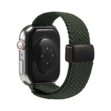 Nylon Loop Armband Apple Watch - Waldgrün