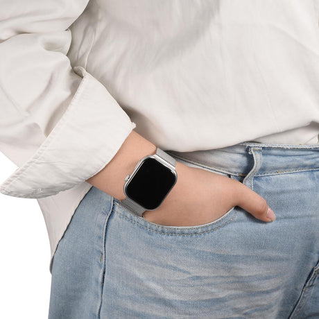 Milanese Edelstahl Armband Apple Watch - Champagner