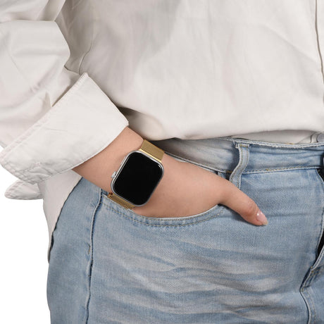 Milanese Edelstahl Armband Apple Watch - Gold