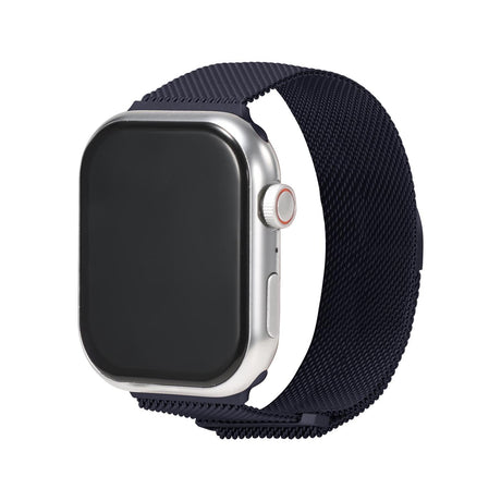Milanese Edelstahl Armband Apple Watch - Mitternachtsblau
