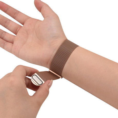 Milanese Edelstahl Armband Apple Watch - Roségold