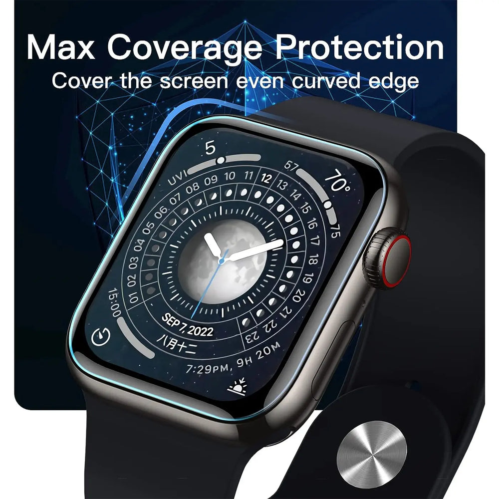 TPU Schutzfolie für iWatch 7 - 45mm – flexible Folie für Display