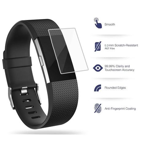TPU Schutzfolie für Fitbit Charge 2 – flexible Folie für Display