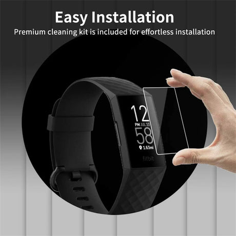 TPU Schutzfolie für Fitbit Charge 3 / 4 – flexible Folie für Display