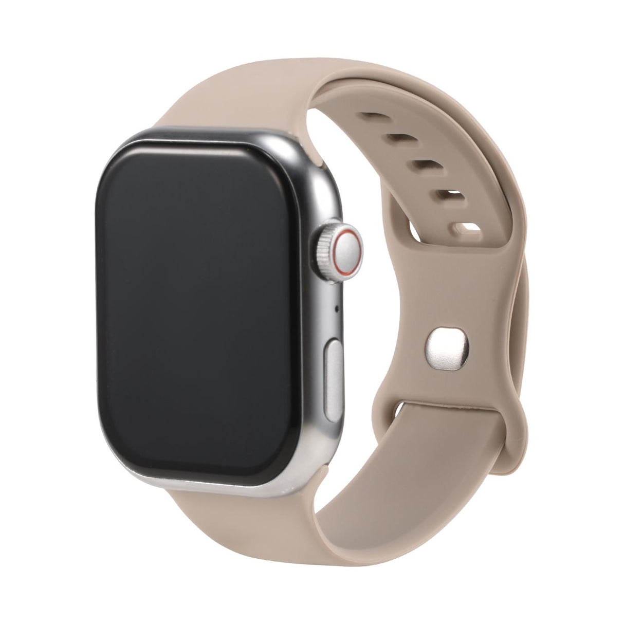 Silikon Butterfly Armband Apple Watch - Champagner