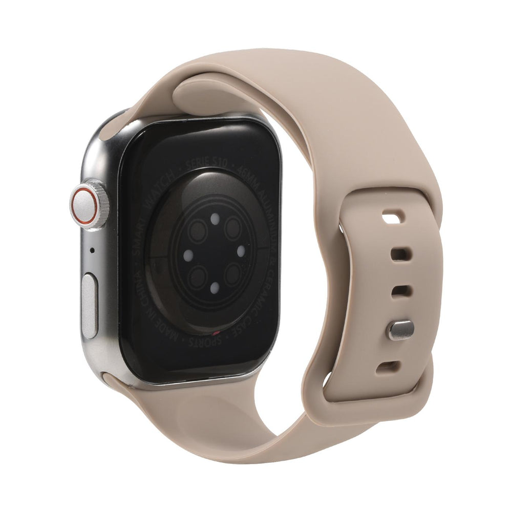 Silikon Butterfly Armband Apple Watch - Champagner