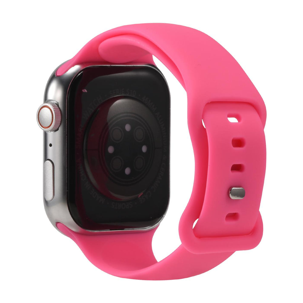 Silikon Butterfly Armband Apple Watch - Knallrosa