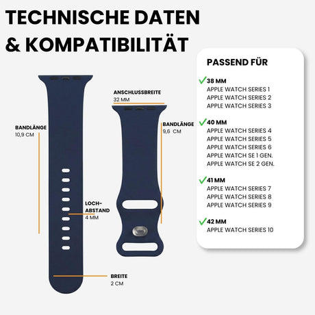 Kompatibilität 38/40/41mm - Mitternachtsblau