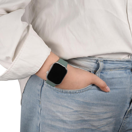Silikon Butterfly Armband Apple Watch - Olivgrün