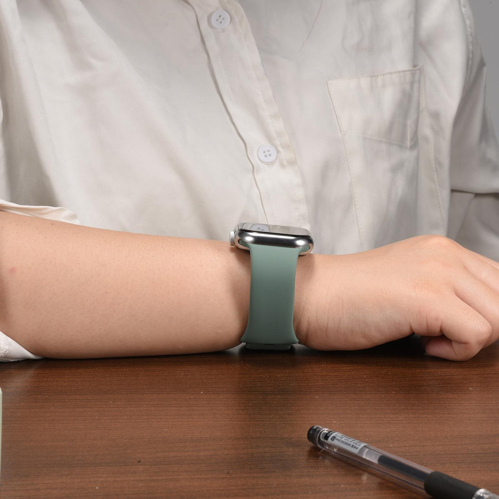 Silikon Butterfly Armband Apple Watch - Olivgrün