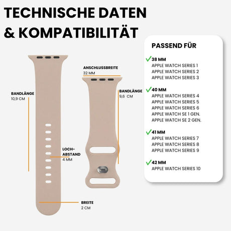 Kompatibilität 38/40/41mm - Sandrosa