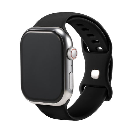 Silikon Butterfly Armband Apple Watch - Schwarz