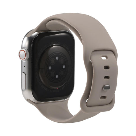 Silikon Butterfly Armband Apple Watch - Steingrau