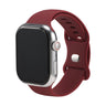 Silikon Armband mit Butterfly-Verschluss für Apple Watch