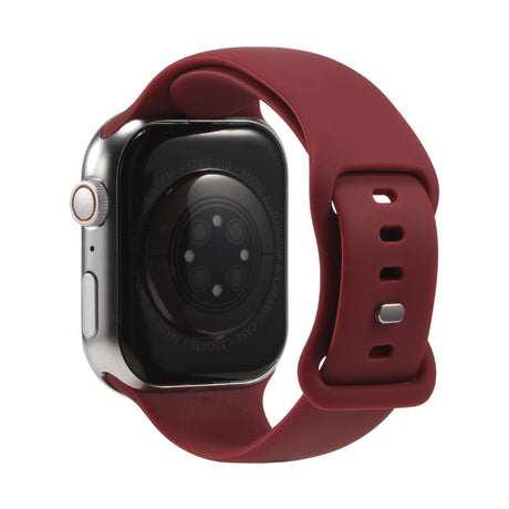 Silikon Butterfly Armband Apple Watch - Weinrot