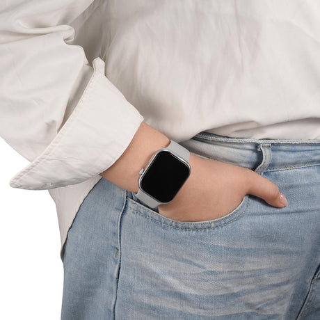 Silikon Butterfly Armband Apple Watch - Wolkengrau