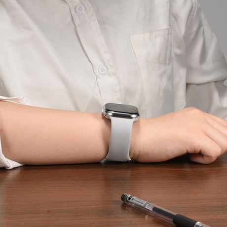 Silikon Butterfly Armband Apple Watch - Wolkengrau