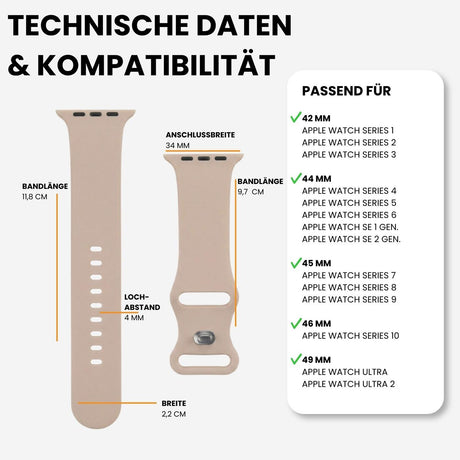 Kompatibilität 42/44/45/49mm - Sandrosa