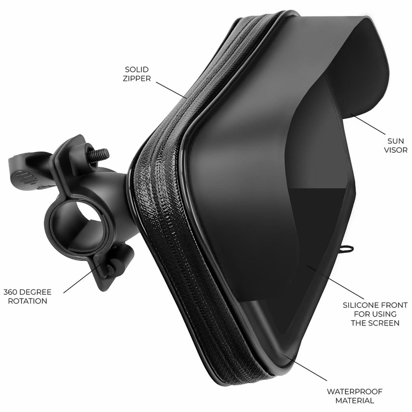 Smartphone Halterung Universal – Fahrrad Motorrad KFZ