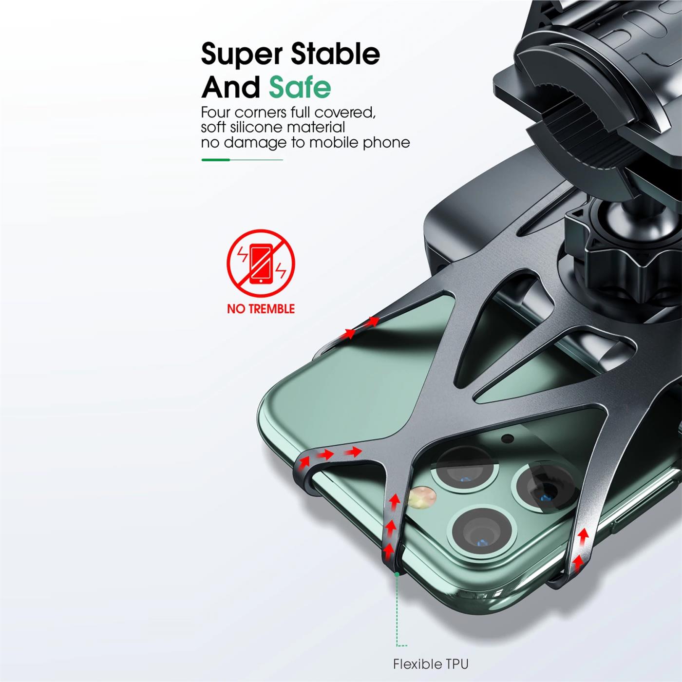 Fahrrad Halterung Universal – Lenker 360° drehbar